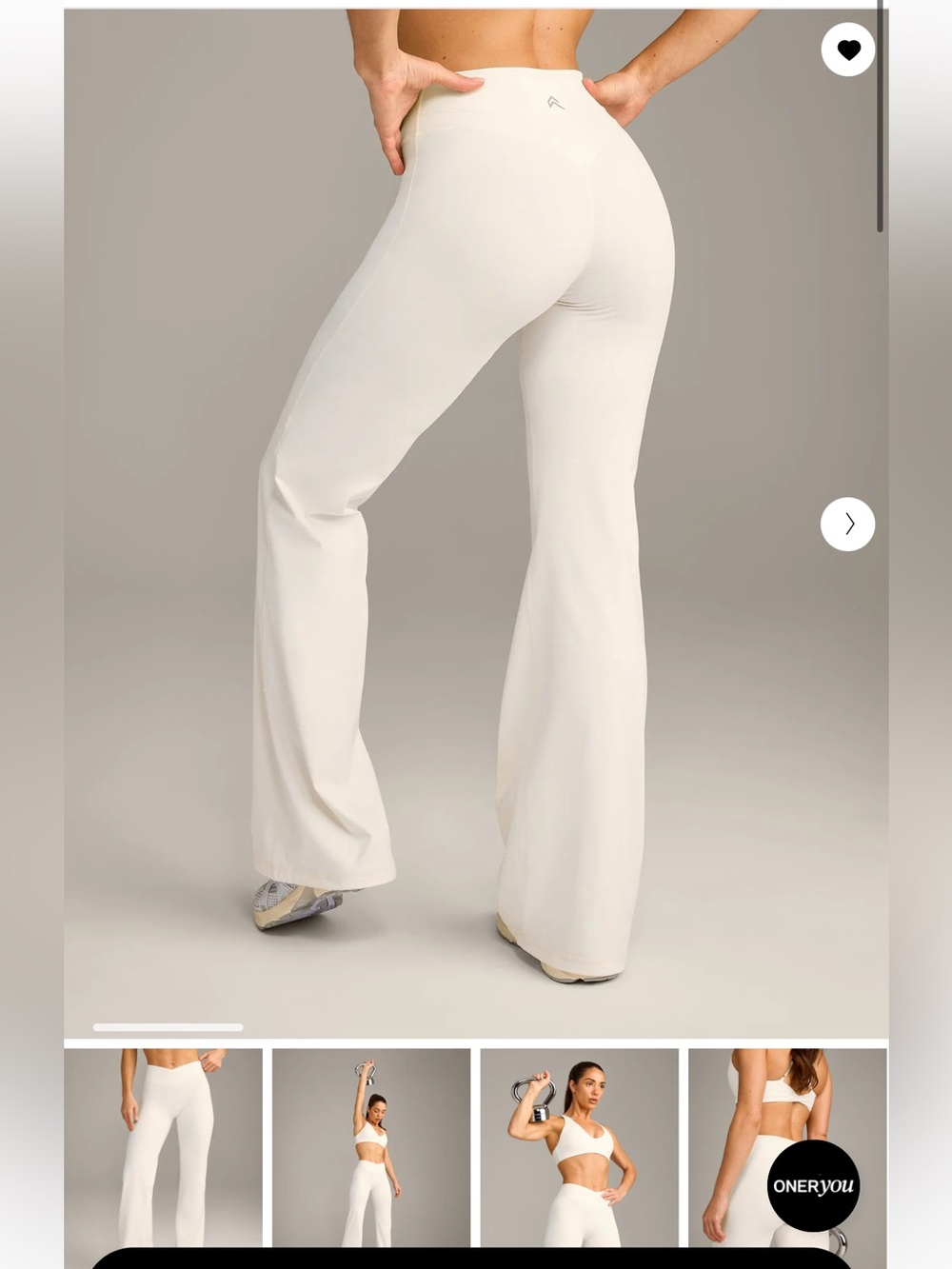 Oner Active UNIFIEDMOVE™ WRAP FLARED PANTS WITH REFLECTIVE LOGO